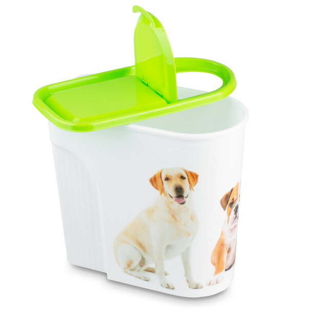 Pojemnik na karmę dla psa lub kota Hega Pet 5,7 l mix wzor&oacute;w