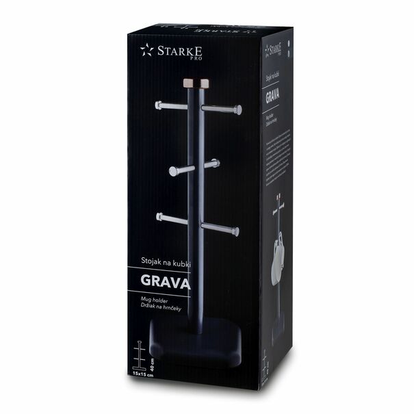 Stojak na kubki Starke Pro Grava 15 x 41,5 cm zielony