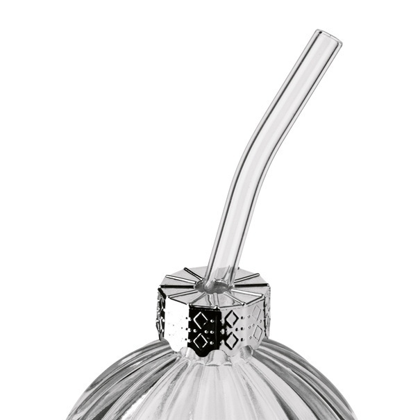Szklanka ze słomką Tadar Bombka 400 ml