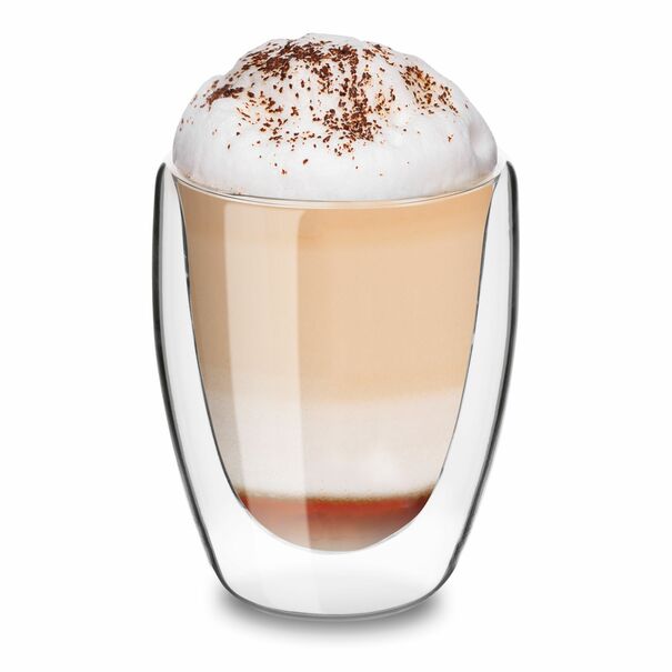 Szklanki termiczne do kawy Tadar Sublime Barista 80 ml 200 ml 350 ml 6 szt.