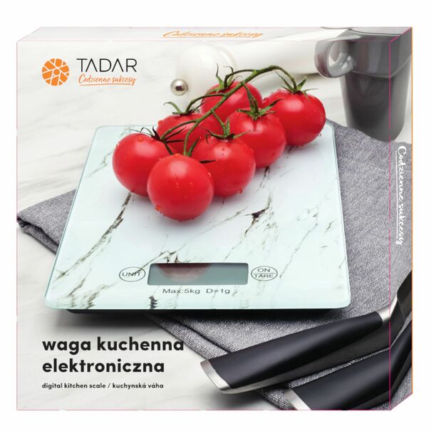 Waga kuchenna elektroniczna Tadar owoce