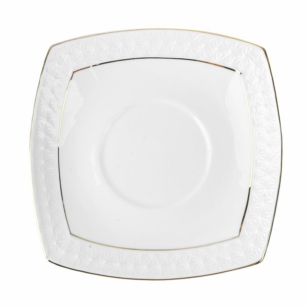 Zestaw dw&oacute;ch filiżanek ze spodkami Tadar Etiuda porcelana NBC 280 ml