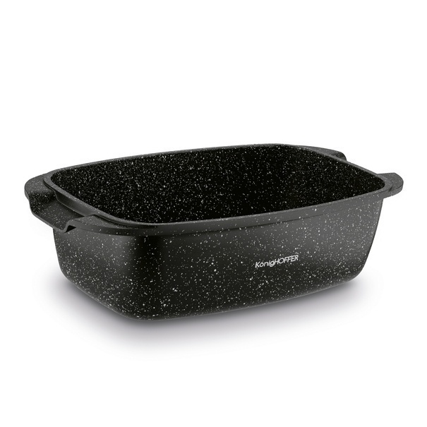 Brytfanna aluminiowa z powłoką ceramiczną i aromatyzerem Konighoffer Kingstone 5,5 l