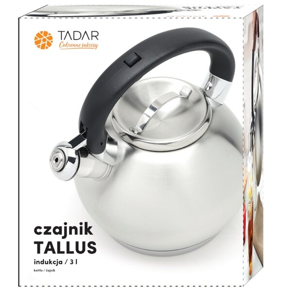 Czajnik na indukcję Tadar Tallus 3 l nierdzewny