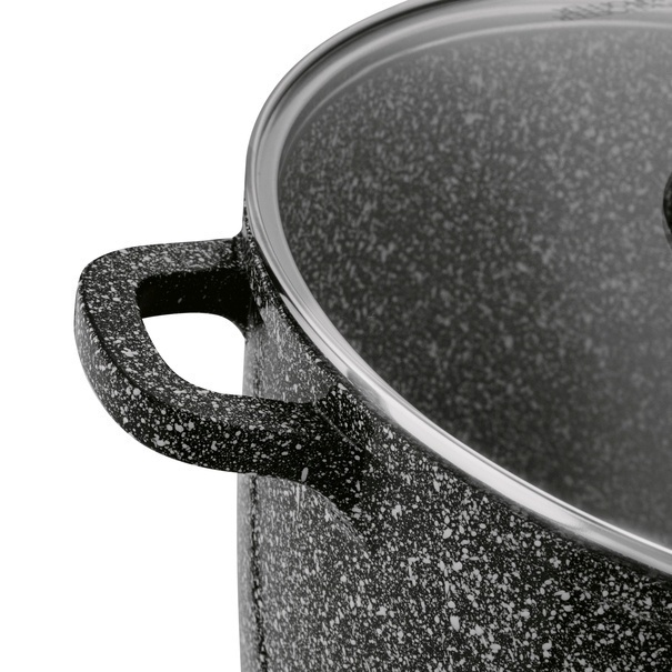 Garnek ceramiczny wysoki Konighoffer Kingstone 6,5 l okrągły z aromatyzerem
