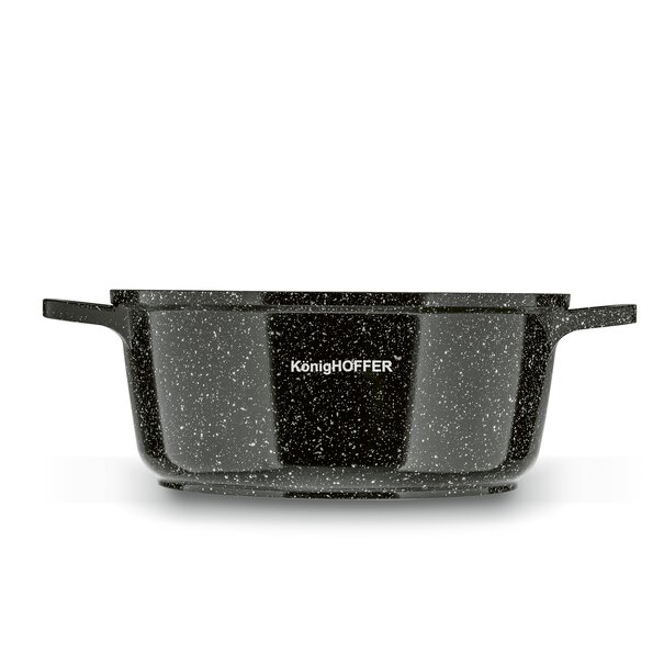 Garnek ceramiczny z pokrywką Konighoffer Kingstone 2,4 l na indukcję