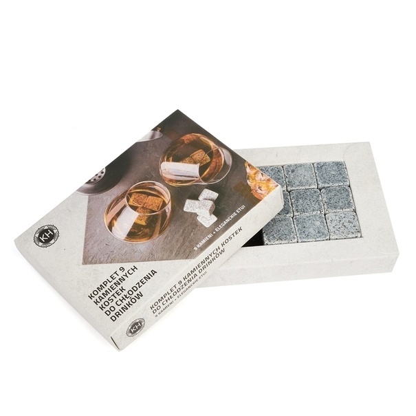 Kamienne kostki do whisky KonigHOFFER 9 sztuk