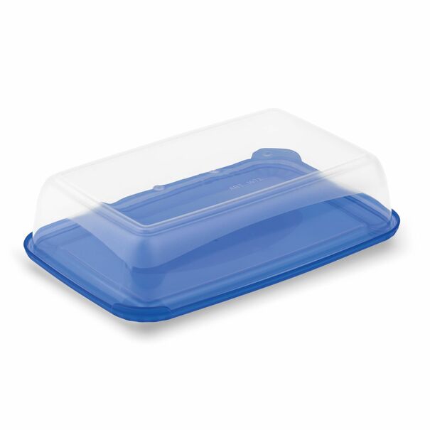 Komplet 4 pojemnik&oacute;w na żywność Plast Team Polar 0,46 l 0,9 l 1,9 l 3 l prostokątne