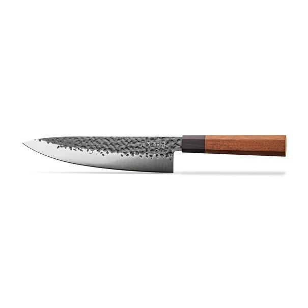 N&oacute;ż szefa kuchni ręcznie robiony z twardej stali Starke Pro Toshiro 20 cm
