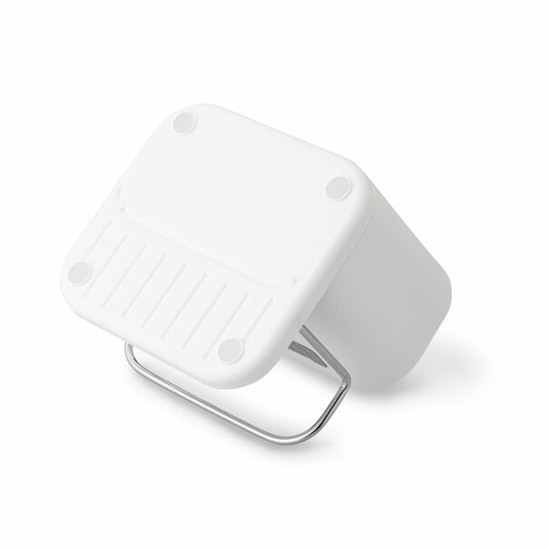 Ociekacz na sztućce z podstawką Tadar Clean 13,5 x 12 x 10,8 cm biały