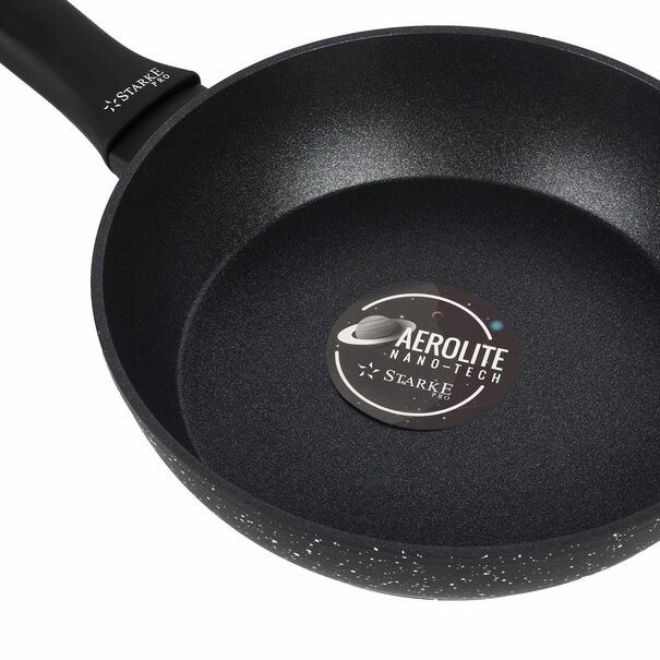Patelnia na indukcję non-stick z pokrywką Starke Pro Sirius 20 cm