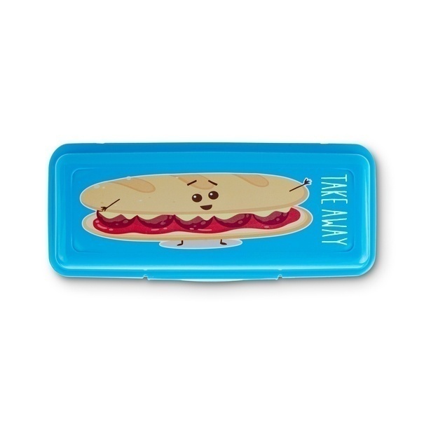 Pojemnik śniadaniowy Lunchbox Sandwich Hega prostokąt 25 x 10,8 x 6,8 cm