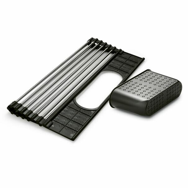 Suszarka do naczyń z ociekaczem na sztućce Tadar Roll Up 44 x 28 cm