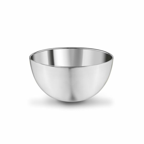 Zestaw 3 misek nierdzewnych Tadar 14,5 cm 18,5 cm 23,5 cm srebrny satyna