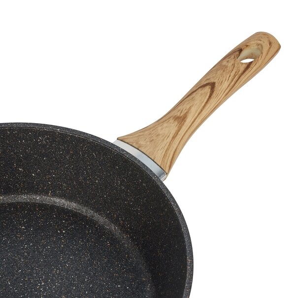 Zestaw 3 patelni granitowych głębokich Konighoffer Pescado 20 24 28 cm