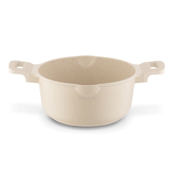 Zestaw garnk&oacute;w indukcyjnych Konighoffer Creamy Marble 10 element&oacute;w