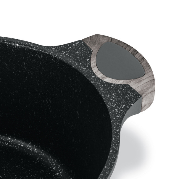 Zestaw garnk&oacute;w na indukcję z powłoką marmurową Starke Pro Embossed 10 element&oacute;w