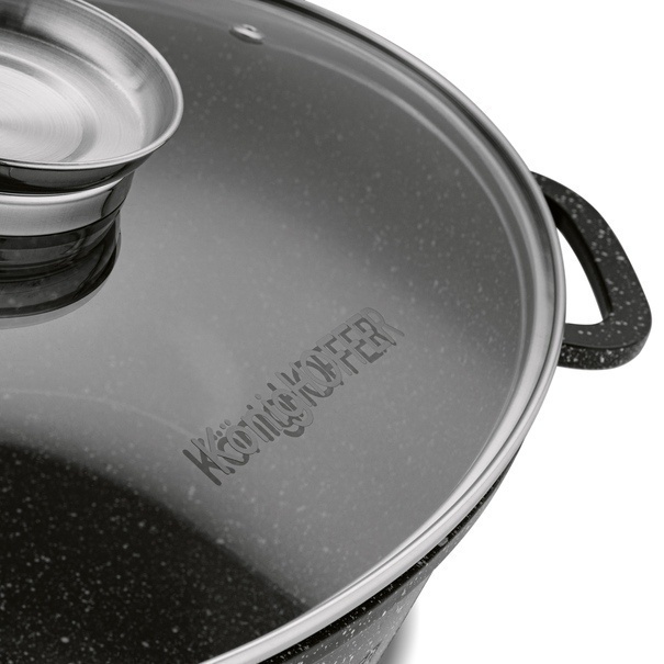 Brytfanna ceramiczna owalna Konighoffer Kingstone 8 l na indukcję