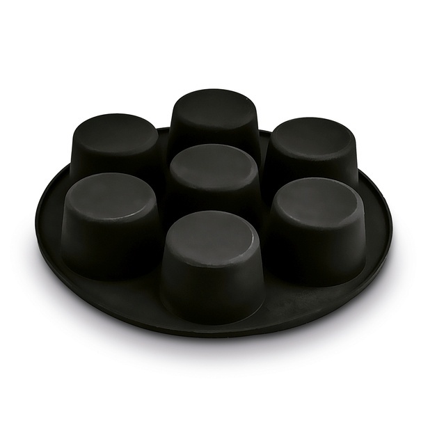 Forma do 7 muffin silikonowa do frytkownicy beztłuszczowej airfryera Tadar 21 x 21 x 4 cm
