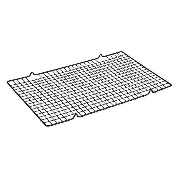 Kratka do studzenia ciasta Tadar 40 x 25 x 1,5 cm czarna