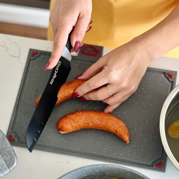 N&oacute;ż Santoku Konighoffer Corvos 17,5 cm