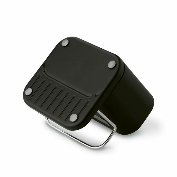 Ociekacz na sztućce z podstawką Tadar Clean 13,5 x 12 x 10,8 cm czarny