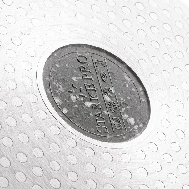 Patelnia na indukcję non-stick Starke Pro Grey Flint 28 cm