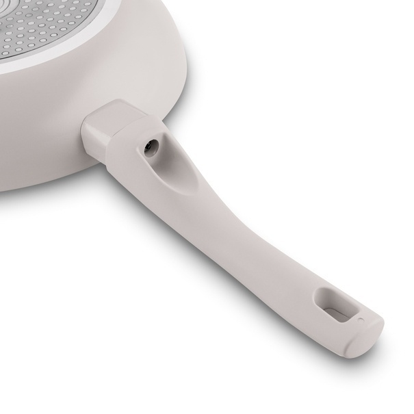 Patelnia na indukcję non-stick z pokrywką Konighoffer Tierra Beige 24 cm