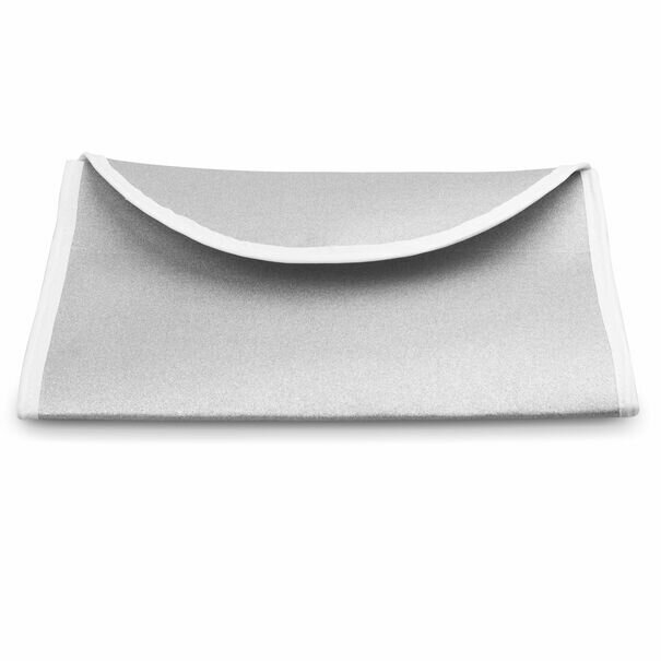 Pokrowiec na deskę do prasowania Gomer 45 x 125 cm metalizowany