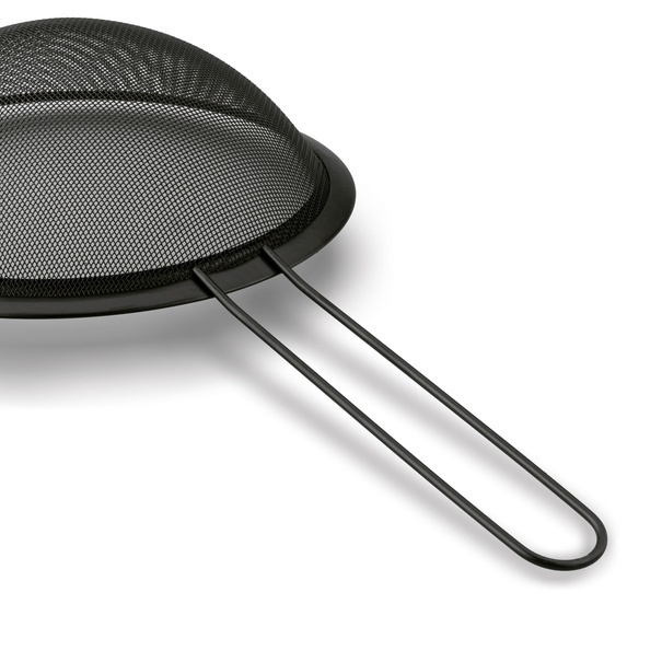 Sitka kuchenne metalowe z rączką Konighoffer Dark 10 cm 13 cm 18 cm czarne