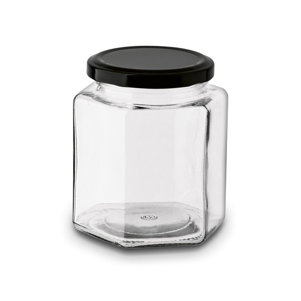 Słoik szklany z metalową zakrętką Tadar Jawa 400 ml