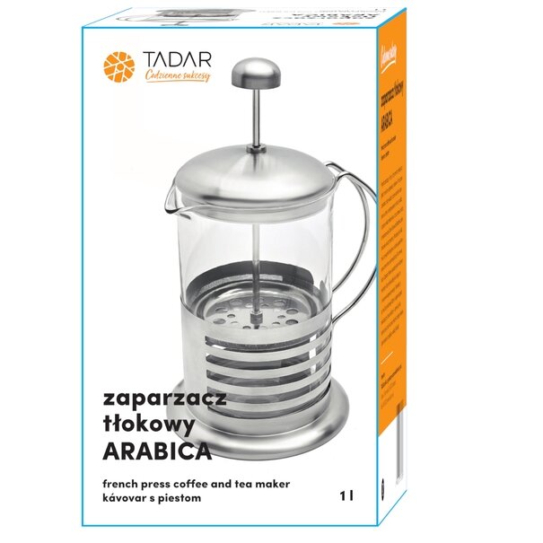Zaparzacz tłokowy Tadar Arabica 1 l