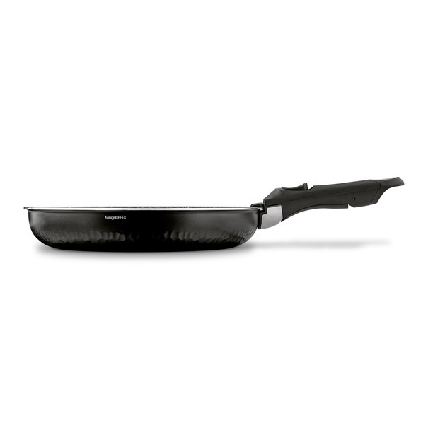 Zestaw 3 patelni z powłoką marmurową i odpinaną rączką Konighoffer Handy 20 cm 24 cm 28 cm