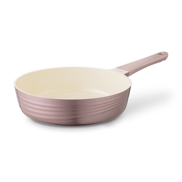 Zestaw garnk&oacute;w ceramicznych na indukcję Starke Pro Naturale Rose Gold 10 element&oacute;w