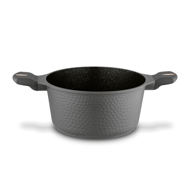 Zestaw garnk&oacute;w na indukcję Starke Pro Texture Grey 10 element&oacute;w