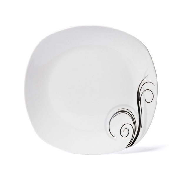 Zestaw kwadratowych talerzy porcelanowych Tadar Dolce Vita 18 element&oacute;w