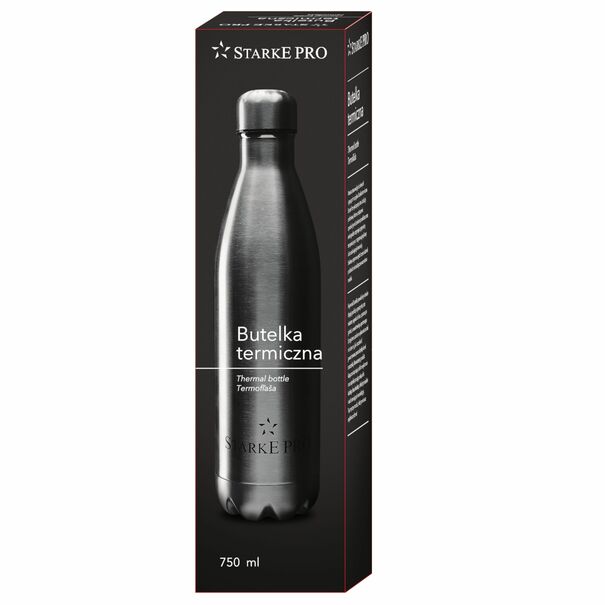 Butelka termiczna Starke Pro 750 ml satynowana stal nierdzewna