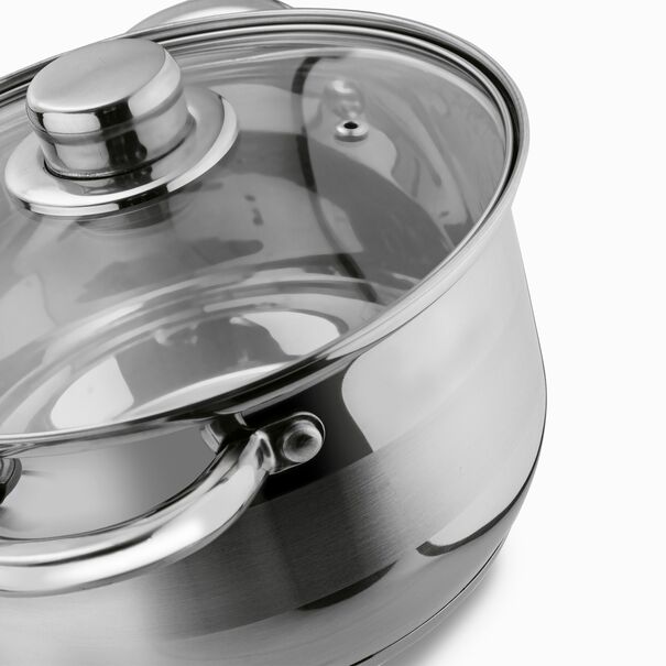 Garnek ze stali nierdzewnej Tadar Luzon 3,3 l z pokrywką