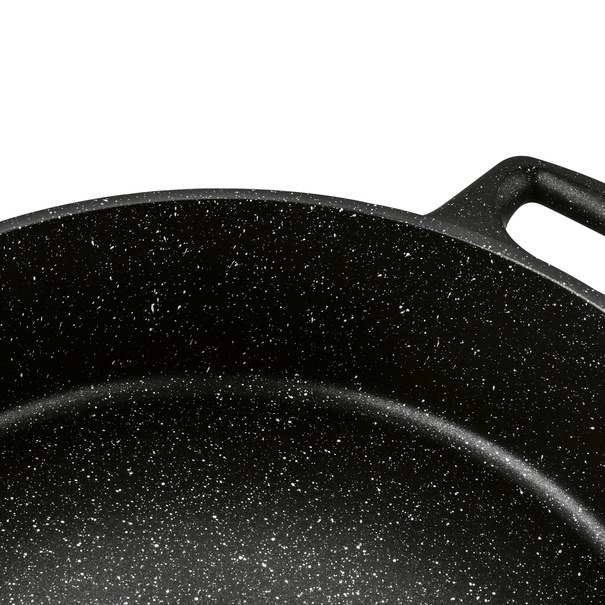 Patelnia aluminiowa na indukcję kr&oacute;tkie uchwyty Konighoffer Vitello 28 cm