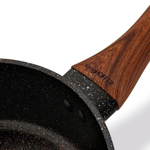 Patelnia granitowa głęboka KonigHOFFER Pescado 24 cm