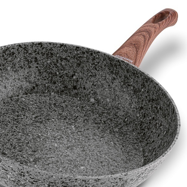 Patelnia granitowa głęboka Konighoffer Venga 28 x 7 cm indukcja