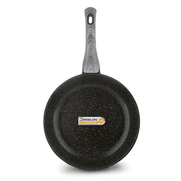 Patelnia granitowa z pokrywką Konighoffer Fegato 28 cm