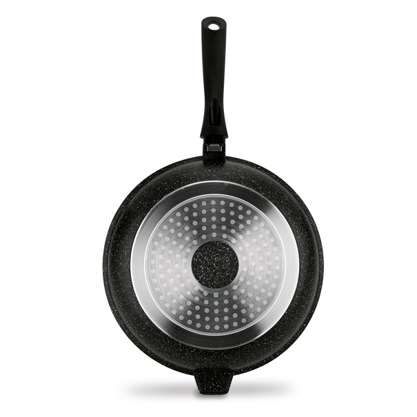 Patelnia na indukcję głęboka Konighoffer Pollo Black 28 x 7 cm