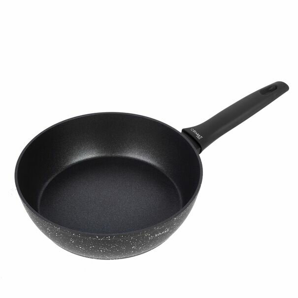 Patelnia na indukcję non-stick z pokrywką Starke Pro Sirius 24 cm głęboka