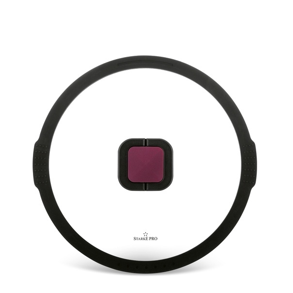 Pokrywki do garnk&oacute;w i patelni z silikonowym rantem Starke Pro 20/24/28 cm funkcja odcedzania
