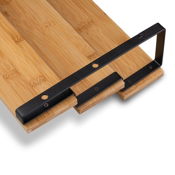 Stojak na przyprawy 3-poziomowy Tadar Bambus 32 x 23,5 x 9,6 cm