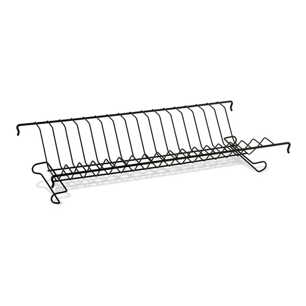 Suszarka do naczyń z 2 tacami i ociekaczem + uchwyt na deskę Tadar Nova 53 x 33 x 24 cm czarna