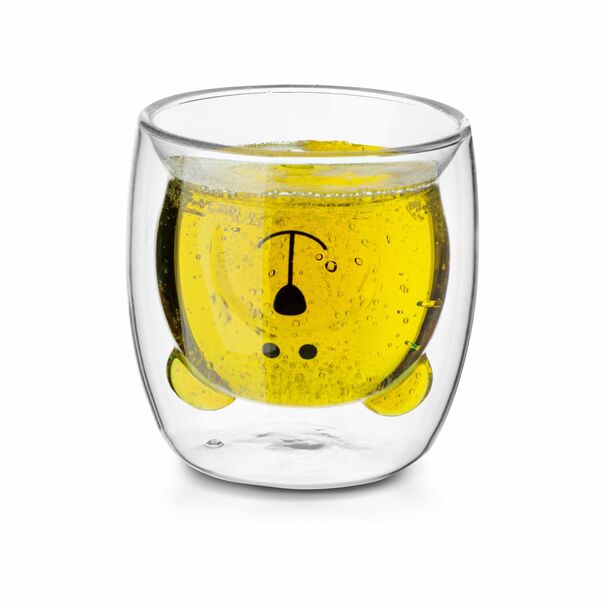 Szklanki termiczne do kawy i herbaty Tadar Sublime Miś 250 ml 2 szt.