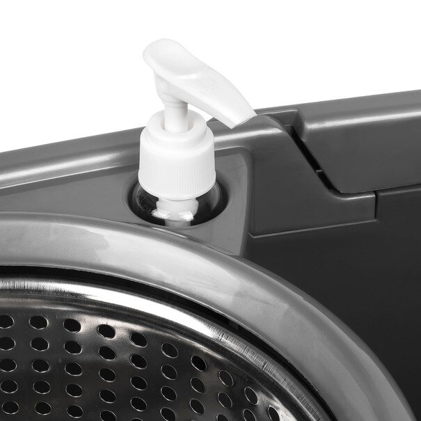 Wiadro plastikowe i mop obrotowy KonigHOFFER Clean It +zapas