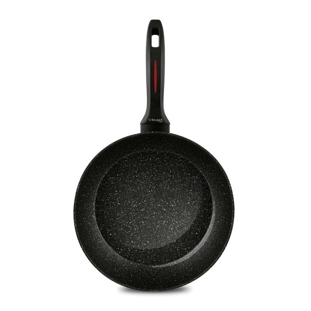 Zestaw 3 patelni ceramicznych głębokich Starke Pro Piccante 20 cm 24 cm 28 cm